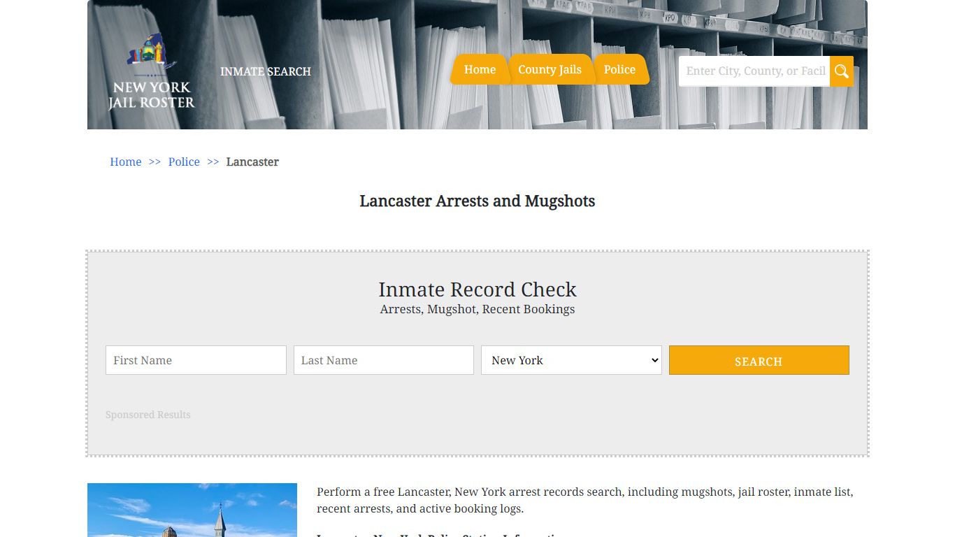 Lancaster Arrests and Mugshots | Jail Roster Search